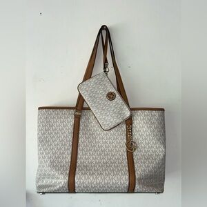 Michael Kors large purse, and wallet